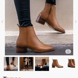 Thursday Boot Company Tan Ankle Booties